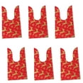 thumbnail image 1 of Christmas Bags For Gifts Wrapping, Xmas Favor Reusable Plastic Holiday Gift Bag, 1 of 5