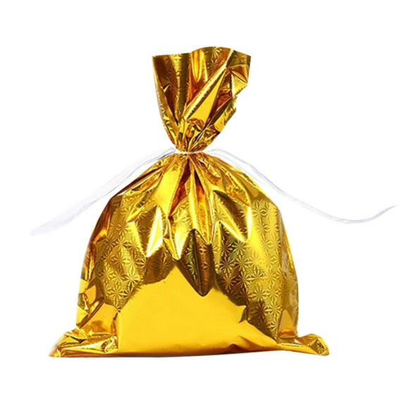 Christmas Bags for Gifts Hwkond Drawstring Christmas Gift Bag Candy Party Santa Snowman Wrapping Bag Plastic Bag