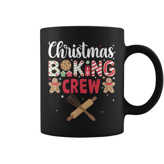 Christmas Baking Crew Baking Christmas Cookie Coffee Mugs