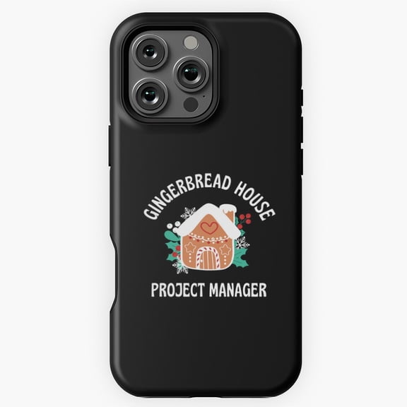 Christmas Baking Crew Manager Phone Case for iPhone 11 12 13 14 15 16 17 Pro Max