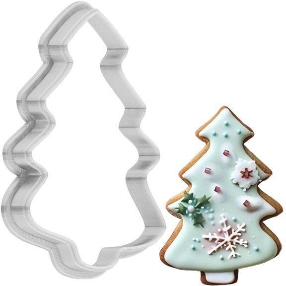 Christmas Baking Tool Cookie Cutter 4 Inch Made in USA by WONDERTORY
