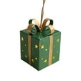 thumbnail image 1 of Christmas Ball Bauble Gift Box Ornament Christmas Indoor Outdoor Hanging Decoration Holiday Party Wedding Halloween Thanksgiving Valentine's Day Decor, 1 of 6