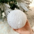 thumbnail image 1 of Christmas Ball Bauble Ornament Glittering Pearl Christmas Indoor Outdoor Hanging Decoration Holiday Party Wedding Halloween Thanksgiving Valentine's Day Decor, 1 of 2