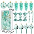 thumbnail image 1 of Christmas Ball Decoration Sets15PCS Christmas Set Christmas Ball Pinecone Xmas Tree Pendant Holiday Party Hanging Ornaments Christmas Gift, 1 of 3
