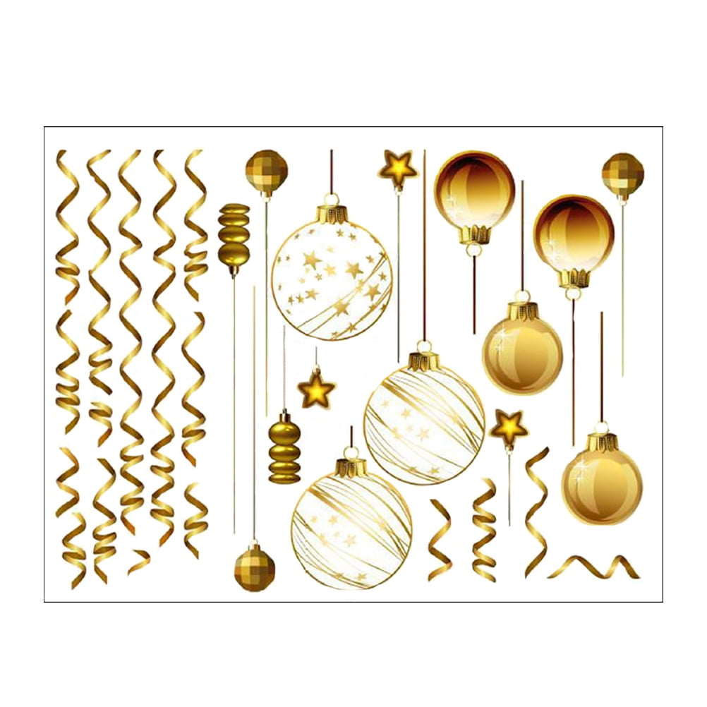 Christmas Ball Glass Stickers DIY Window Stickers Shop Display Store christmas-ball-glass-stickers-diy-window-stickers-shop-display-store