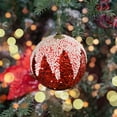 thumbnail image 1 of Christmas Ball Ornaments 1 Pcs - 3 inch Large Shatterproof Christmas Balls, Patterns Decorations Indoor, Aesthetic Holiday Party Hanging Ornaments for Xmas Tree, Wreath, Vines, Red, 1 of 5