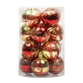 thumbnail image 1 of Christmas Ball Ornaments 16 Pcs - 2 inch Large Shatterproof Christmas Balls, Electroplated Glossy Decorations Indoor, Classic Holiday Party Hanging Ornaments for Xmas Tree, Wreath, Vines, Red, 1 of 4