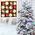 thumbnail image 1 of Christmas Ball Ornaments 16 Pcs - 2 inch Large Shatterproof Christmas Balls, Multi-Styles Decorations Indoor, Novel Holiday Party Hanging Ornaments for Xmas Tree, Wreath, Vines, Multicolor, 1 of 7