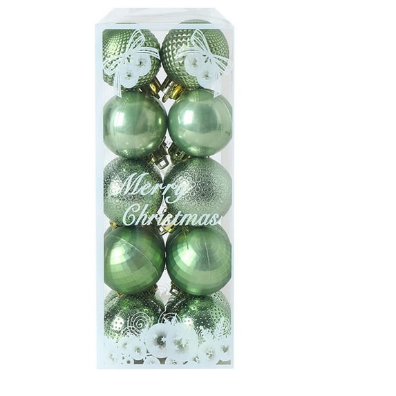 Christmas Ball Ornaments 20 Pcs 1.6 Inch Shatterproof Plastic Christmas Balls Set for Tree, Home, Party, Indoor and Outdoor Holiday Decorations