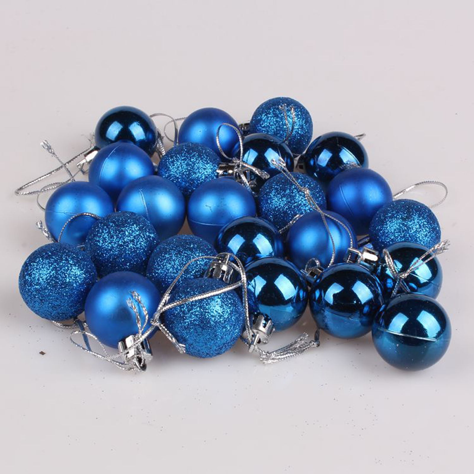 Christmas Ball Ornaments,24pc Shatterproof Halloween Tree Decorations