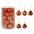 thumbnail image 1 of Christmas Ball Ornaments,68 Pieces Xmas Tree Shatterproof Ornaments with Hanging Loop for Holiday and Party Deocation,Bronze, 1 of 8