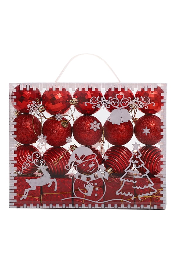 Christmas Ball Ornaments Decorative Hanging Christmas Ornaments Baubles Set for Xmas Tree