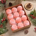 thumbnail image 1 of Christmas Ball Ornaments! Fwttom Christmas Tree Decorations Ball Ornaments, 12 PCS Velvet Christmas Balls Flocked Christmas Tree Ornaments Plastic Balls Xmas Decorative Hanging Ornaments 3.15 Inch, 1 of 7
