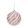 thumbnail image 1 of Christmas Ball Ornaments Glitter Christmas Balls Shatterproof Christmas Tree Ornaments Plastic Pink Chritsmas Ornaments Hanging Squins Balls for Holiday Party Decoratioms, 2PCS 8cm/3.15", 1 of 6