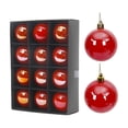 thumbnail image 1 of Christmas Ball Ornaments Set Christmas Tree Ornaments, Glossy Hanging Baubles Assorted Finishes for Tree, Home Decor Holiday Seasonal Party Display, 1 of 6