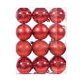 thumbnail image 1 of Christmas Ball Ornaments Set,Shatterproof Christmas Decorations Tree Balls,Xmas Decorative Balls Hanging Ornaments,24PCS Christmas Tree Ornament Pendant Party Supplies Tree Hanging Plastic Ball 3cm, 1 of 4
