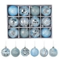 thumbnail image 1 of Christmas Ball Ornaments and Tree Pendant, Xmas Tree Hanging Decorations for Home Party Festival, Christmas Balls Decorative Plastic Hanging Pendants,Christmas Display Holiday Decoration, 1 of 9