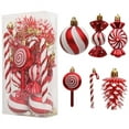 thumbnail image 1 of Christmas Ball Ornaments for Christmas Decorations Shatterproof Ornaments with Hanging Loop for Holiday, Wreath and Party Decorationss Ornaments, 1 of 2