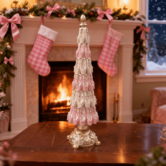 Christmas Ballerina,7.87 Inch Ballet Christmas Tree,Ballerina Tree,Christmas Tree,Ballet Ornaments for Christmas Tree,Ballet Christmas Ornaments,Ballerina Ornaments,for Tabletop,Mantel