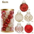 thumbnail image 1 of Christmas Balls Ornaments 25PCS for Christmas Tree Ornaments 2.36" Shatterproof Christmas Tree Decorations with Red Gold Christmas Ornament, 1 of 7