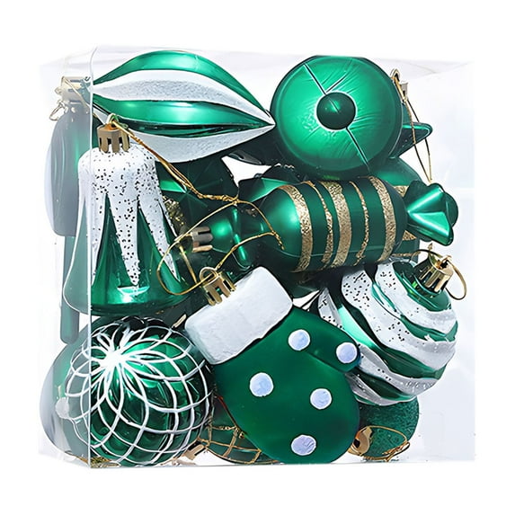 Christmas Balls Ornaments Christmas Tree Decorations Packs16pc Christmas Balls Colorful Balls Christmas Tree Decorations Christmas Decorations Pendants