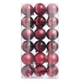 thumbnail image 1 of Christmas Balls Ornaments - Shatterproof Christmas Tree Decorations, for Xmas Tree Holiday Party Decoration Red, 1 of 6