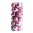 thumbnail image 1 of Christmas Balls Ornaments for Xmas Christmas Tree - Shatterproof Christmas Tree Decorations Hanging Ball for Holiday Wedding Party Decoration (2.36"), 1 of 3