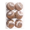 thumbnail image 1 of Christmas Balls Ornaments for Xmas Tree , Hanging Balls Christmas Ornaments Set for Party 6 Pcs, 1 of 7