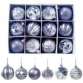 thumbnail image 1 of Christmas Balls Ornaments for Xmas Tree - Shatterproof Christmas Tree Decorations Large Hanging Ball, 1 of 3