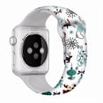 thumbnail image 1 of Christmas Band for Apple Watch Bands 40mm 41mm 45mm 44mm 42mm 38mm 49mm 
 Ultra for Women Men, Christmas Halloween Soft Silicone Sport Replacement Strap for iWatch Series 8 7 SE 6 5 4 3 2 1, 1 of 7