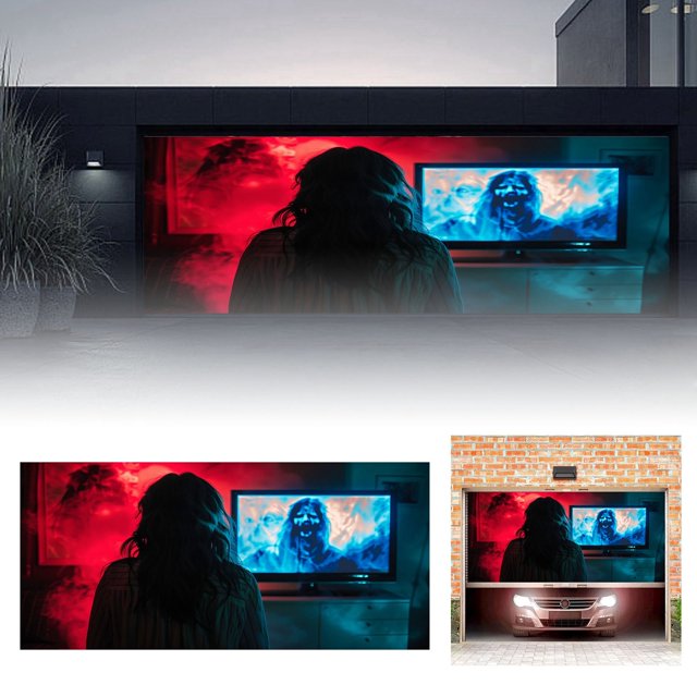 Christmas Banner for Door Banner Sign Bunting Bag for