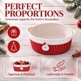 thumbnail image 1 of Christmas Basket, Cotton Christmas Basket for Gifts, Rope Woven Storage Basket with Handle and Santa Claus Doll, Christmas Holiday Cotton Basket for Gifts Candy Toy Tabletop Home Decor, 1 of 8