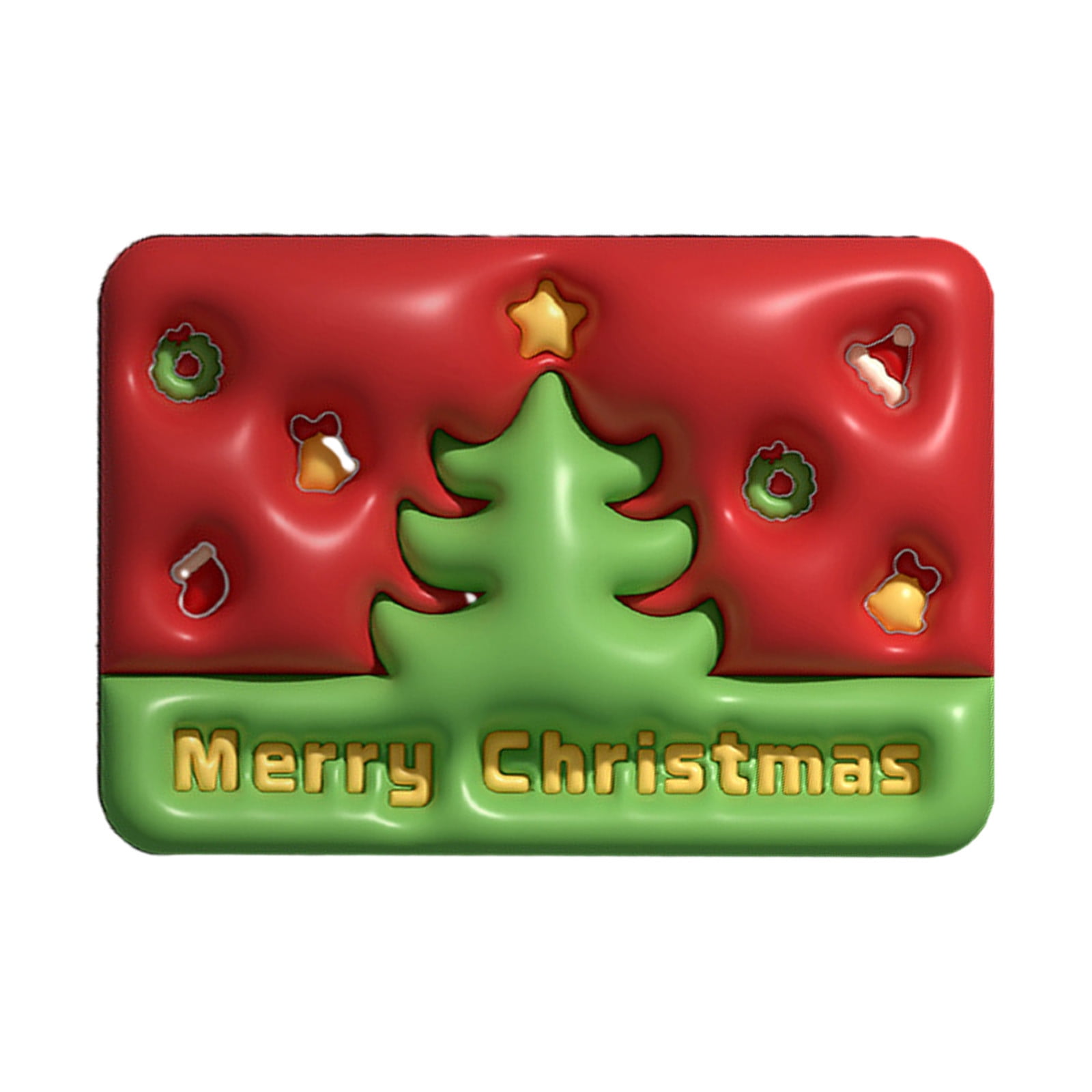 Christmas Bath Mat for Bathroom, Christmas Bathroom Blanket Non Slip Bathtub Blanket Bathroom