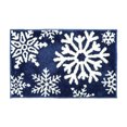 thumbnail image 1 of Christmas Bathroom Decor Bathroom Rugs Cute Bath Mat Non-Slip White Snow Christmas Home Decorations Microfiber Absorbent Shower Rug for Bathtub, 15.75" x 23.62", 1 of 2