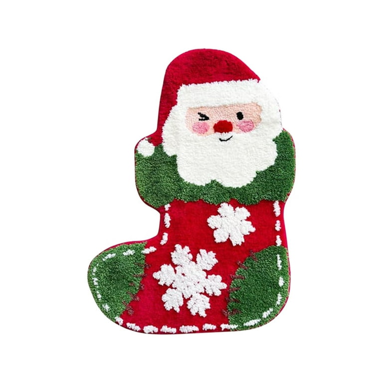 Christmas Bath Mat, Holiday Bathroom, Bath Mat for Kids, Kids Christmas  Bathroom