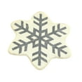 thumbnail image 1 of Christmas Bathroom Rugs Red Snowflake Christmas Round Bathroom Rugs Non Slip Cute Holiday Christmas Winter Themed Xmas Festive Decorations Bath Mats, 1 of 6