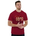 thumbnail image 1 of Christmas Be Good For Goodness Sake Men's Graphic T Shirt Tees Brisco Brands M, 1 of 6