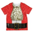 thumbnail image 1 of Christmas Bearded Santa Costume All Over Toddler T Shirt Multi 4T, 1 of 2
