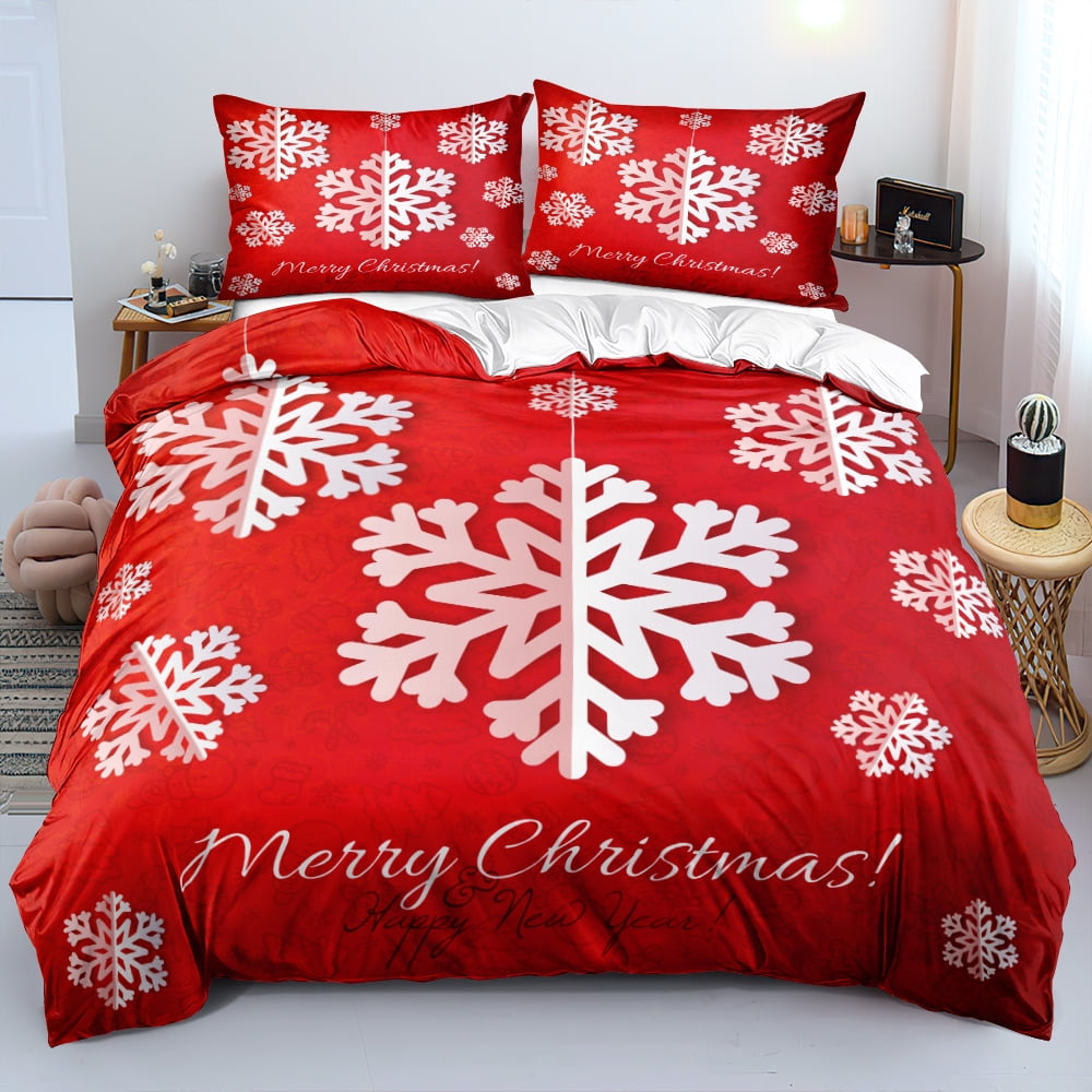 Christmas Bedding Set Twin Full Queen King Size Christmas Quilt