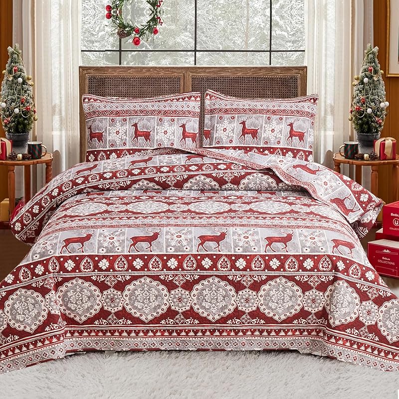 Queen Size Christmas Bedding