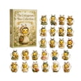 thumbnail image 1 of Christmas Bee Party Advent Calendar With 24 Piece Acrylic Christmas Advent Calendar Ornament Blind Box for Adults DIY Craft Holiday Wall Decor Very Sweet Gift Set for Nature Fan Home Decoration, 1 of 8
