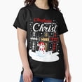thumbnail image 1 of Christmas Begins With Christ Simple Holiday Religious Quote Apparel Unisex T-Shirt up to Size 5XL, 1 of 2