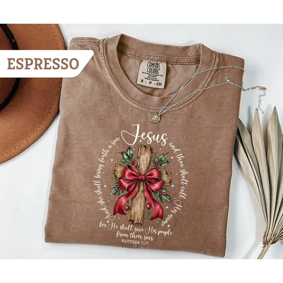 Christmas Begins With Christ Sweatshirt,Religious Christmas Tee,Christmas Cross Shirt,Jesus Lover tShirt,Merry Christmas Gift