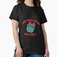 thumbnail image 1 of Christmas Begins With Christ We Wish You A Merry Christmas Quote Gift Unisex T-Shirt up to Size 5XL, 1 of 2