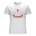 thumbnail image 1 of Christmas Believe T-Shirt Men's Holiday Spirit Festive Tee Gift, 1 of 5