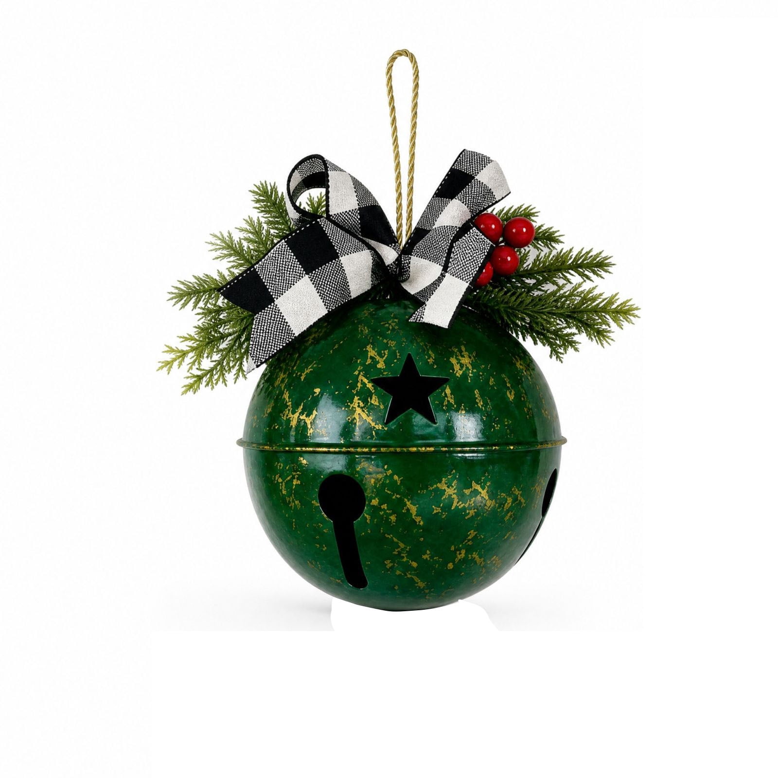 Christmas Bell Mixed Pendant Christmas Tree Showcase Car Hanging ...