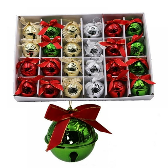 Christmas Bell Ornaments Xmas Tree Hanging Decoration Xmas Party Decor Christmas Decor Accessories Bells Festive Party Supplies