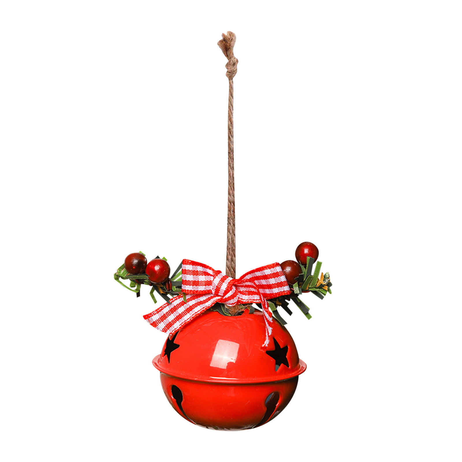Large Jingle Bells 9'' 6'' 4'' [2023], Jumbo Sleigh Bells Set of 3 Giant  Hanging Ornaments for Mantle, Garlands, Wreath as a Christmas Home