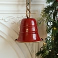 thumbnail image 1 of Christmas Bells Iron Hanging Ornaments Red Green Gold Creative Festive Tree Door Wall Decoration Durable Atmosphere Pendant Home Decor, 1 of 5