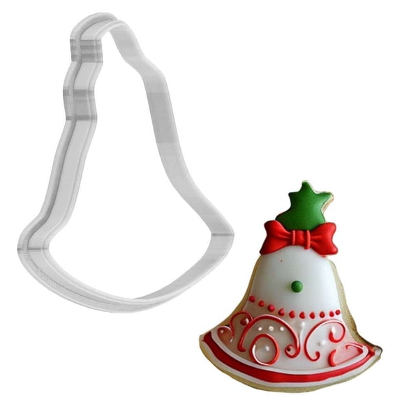 Christmas Bells Of Christmas Cookie Cutter 4 Inch Made in USA by WONDERTORY